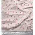 thumbnail image 1 of Soimoi Cotton Duck Fabric Magnolia & Hummingbird Night Wear Printed Craft Fabric by The Yard 42 Inch Wide, 1 of 1