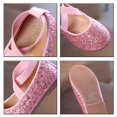 thumbnail image 5 of Avrntaa Girl's Sparkle Mary Jane Flat - Princess Wedding Party Dress Shoes for Toddler Kids, 5 of 6