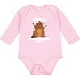 thumbnail image 3 of Inktastic Finally It's Groundhog Day Boys or Girls Long Sleeve Baby Bodysuit, 3 of 5