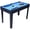 Black 54, variant on 5-in-1 Multi-Game Table for Kids and Adults - Billiards, Push Hockey, Foosball, Ping Pong, Basketball Black/Blue, MDF and Steel Construction, Compact 43x24x32 Inches