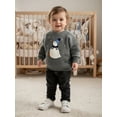 thumbnail image 4 of BemeyourBBs Baby Birthday Sweaters Long Sleeve Silly Goose Embroidery Pullovers, 4 of 7