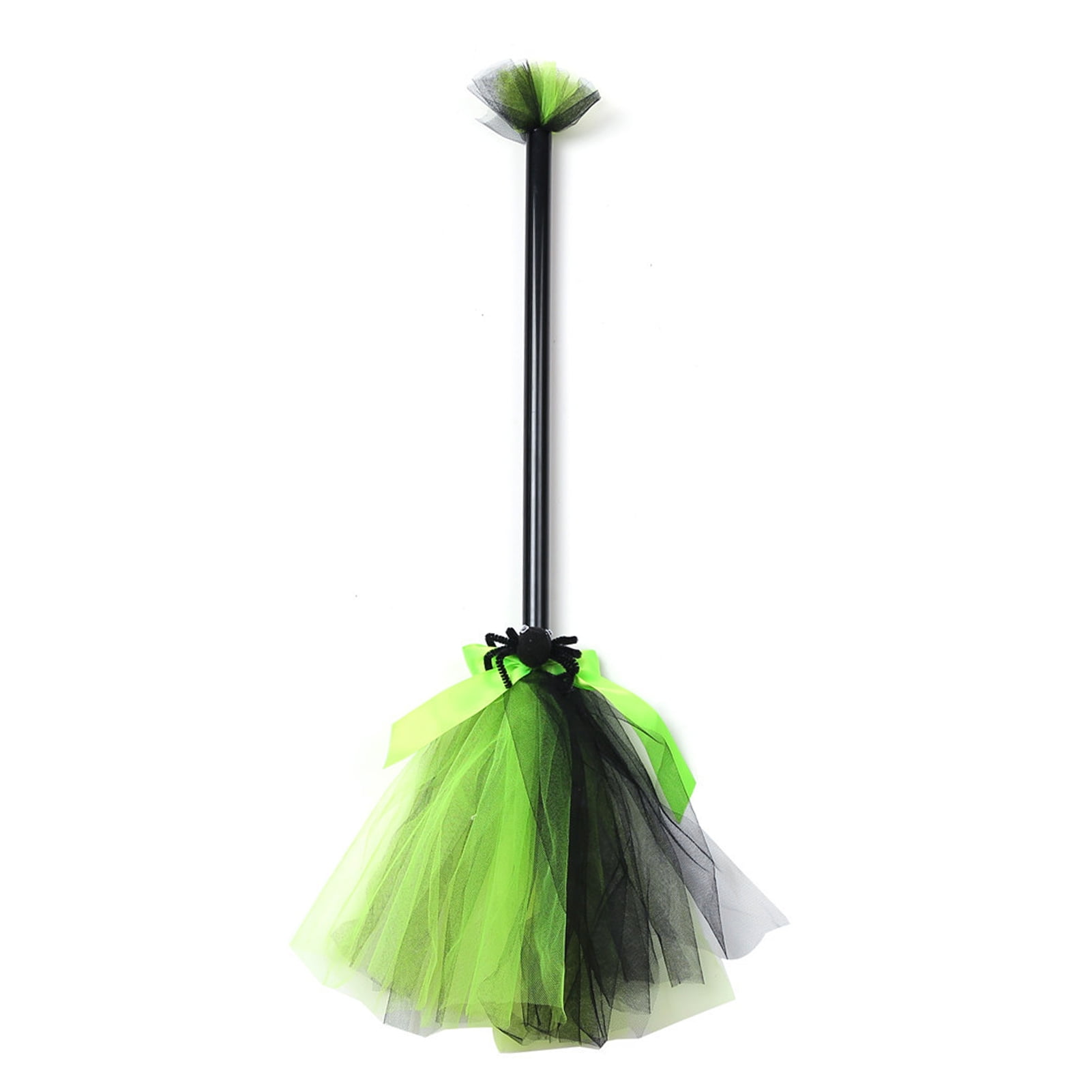 Halloween Witch Broom Portable Highly Detailed Plastic Theme Parties