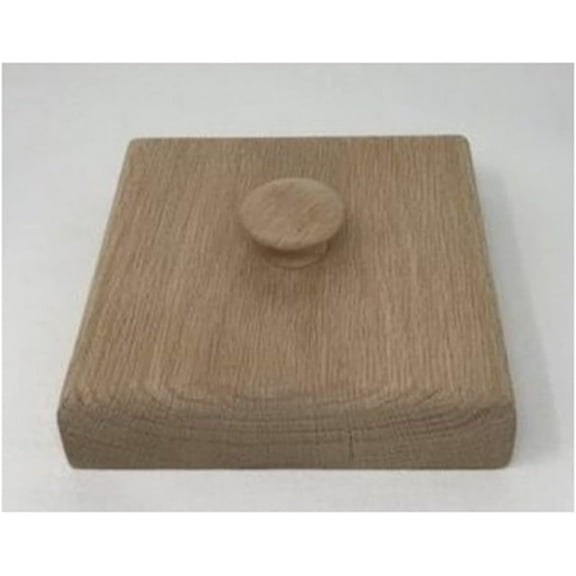 Quilter's Clapper 6-Inch Square for Pressing Quilt Blocks by Central and Main