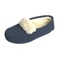 thumbnail image 1 of Eastern Counties Leather Mocassins Doublés en Peluche Zoe pour Femmes, 1 of 1