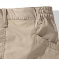 thumbnail image 5 of SELONE Cargo Pants for Men with Pockets Elastic Waist Joggers Relaxed Outdoor Trousers Hiking Winter Pants Khaki 34, 5 of 7