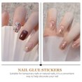 thumbnail image 2 of 20 Hojas Nail Art Pegatina Pegatina Falso Nail Tips Tabs adhesivo Nail Pegamento, 2 of 6