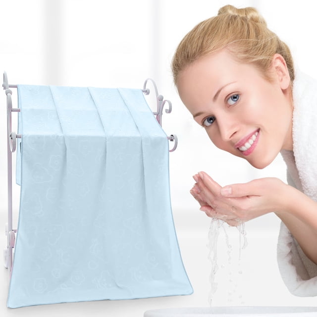 Toalla de baño de terciopelo grueso para hombres y mujeres: suave, altamente absorbente, toalla envolvente de secado rápido para el hogar, viajes o gimnasio.