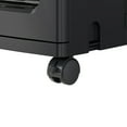thumbnail image 7 of Slim Narrow Plastic Storage Cabinet with Adjustable Shelves, Doors & Wheels, Waterproof & Dustproof Design,Black, 7 of 7