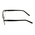 thumbnail image 2 of Men Premium Rectangle Metal with Plastic Temple Extra Large Reader - 152mm Wide Frame Reading Glasses, 2 of 5
