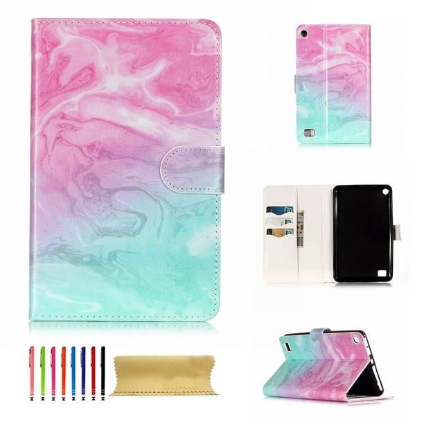 Fire 7 5th 2015 / 7th 2017 Tablet Case, Dteck Lightweight Slim Flip