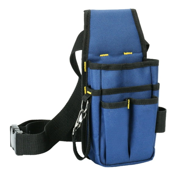 Electrician Tool Pouch Canvas Waist Bag With Belt Clip Garden Tool Pouch