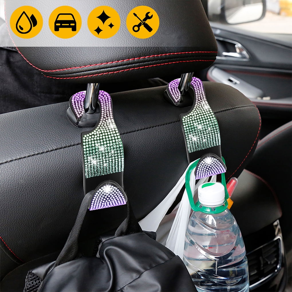 Car Seat Side Organizer Auto Seat Storage Hanging Bag Phones Drink Stuff  Holder With Mesh Pocket For Cars