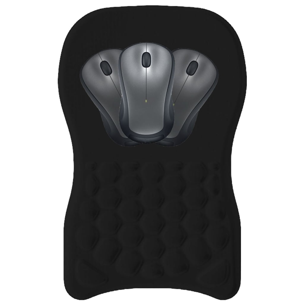 Ergonomic Gaming Office Mouse Pad Mat Mousepad with Rest Wrist Support NonSlip Rubber Base Special Surfaces