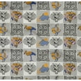 thumbnail image 3 of oneOone Organic Cotton Poplin Twill Fabric Patchwork Block Printed Craft Fabric BTY 42 Inch Wide, 3 of 3