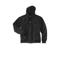 thumbnail image 3 of CornerStone Unisex Heavyweight Full Zip Hooded Sweatshirt with Thermal Lining | Zip Hoodie for Men & Women, Adjustable Hood, 3 of 4