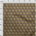 thumbnail image 2 of oneOone Georgette Viscose Fabric Floral Block Printed Craft Fabric BTY 42 Inch Wide, 2 of 4