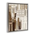 thumbnail image 3 of Stupell Industries Southwestern Brown Crosshatched Pattern Gray Floating Frame Canvas Art, 17 x 21, by Amber Sterling, 3 of 7