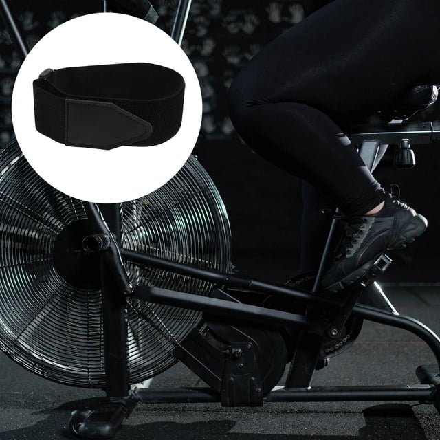 HAMPPLIES 4Ud Para Pies De Máquina Elíptica Negras Con Ajuste Para Entrenamiento En Casa
