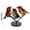 C, variant on Stained Birds On Branch Metal Birds On A Branch Stained Glass Birds On Branch Desktop Bird Figurines Decorations for Living Room Bird Gifts Bird Decor for Home Colorful Flower Bird Group Decorations