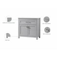 thumbnail image 5 of Elegant Kitchen and Bath 30 Inch Wide Bathroom Storage Freestanding Cabinet In Grey, 5 of 14