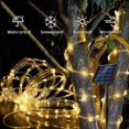 thumbnail image 3 of Solar Rope Lights, Flexible Waterproof Outdoor LED Strip with 8 Modes for Garden Path Deck Patio, 3 of 7