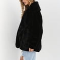 thumbnail image 1 of Chaqueta de Felpa, versátil y Cómodo Abrigo de Vellón de Invierno para Fiesta, 1 of 6