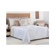 thumbnail image 1 of Edredón Xtellar Ligero Doble Vista Real Textil + 2 Fundas de Almohada, Juego de Colcha Matrimonial, Color  Blanco, 1 of 6