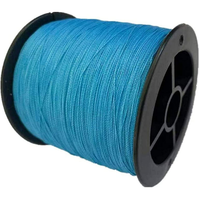 Hellone Braided Fishing Line, 8 Strands Abrasion Resistant Braided Lines Super Strong 100% PE Sensitive Fishing Line 300M/328Yds, Size: 40 lbs, Blue