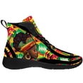 thumbnail image 4 of Aidianart Womens African High Top Shoes High Top Sneakers Size 5, 4 of 5