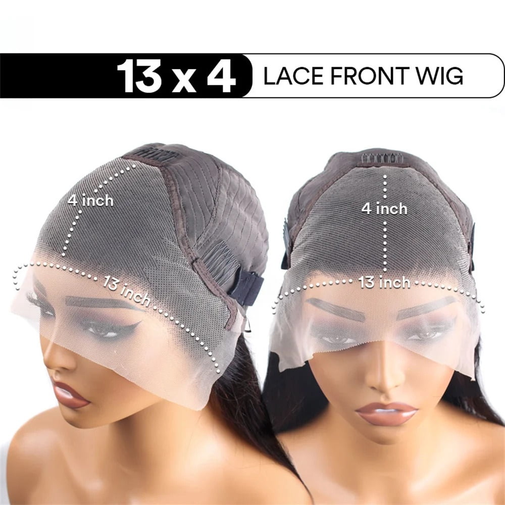 Lace Glueless Wig Human Hair Ombre Body Wave Hd Lace Front Wigs