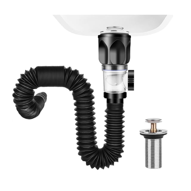 Tubo de drenaje Nikou expandible flexible a prueba de fugas universal para baño y cocina