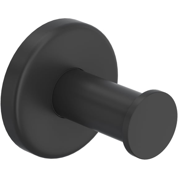 Rohl LO7MB Lombardia Single Robe Hook - Black