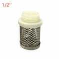 thumbnail image 1 of 3/4 Pump Rain Suction Strainer Stainless Steel Basket Hose Filter Garden, 1 of 7