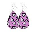 thumbnail image 1 of FcBaudy Boucles d'Oreilles pour Femmes, Cadeaux pour Femmes Boucles d'Oreilles de la Saint-Valentin Cœur Lèvres Rouges Boucles d'Oreilles Imprimées Double Face Boucles d'Oreilles à la Mode, 1 of 1