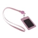 thumbnail image 3 of Porta Acreditación Portatarjetas Vertical de Cuero PU de Caras con Correa para Cordón en El Cuello - Rosado SM SunniMix Porta credencial con cordón, 3 of 8