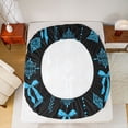 thumbnail image 5 of Feelyou Hippie Aztec Damask Queen Sheet Sets, Vintage Western Bow Bed Set, 4 Pieces, 5 of 7