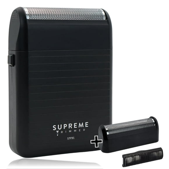 Supreme Trimmer Solo Lite Electric Foil Shaver for Men | 90 Min Runtime, Type C USB Charging, Electric Razor for Travel or Home use- Easy to Carry | STF91