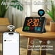 thumbnail image 3 of 2X Reloj Despertador Digital con WiFi, Letras Extra Grandes, Temperatura y Humedad, Calendario, Semana, B, 3 of 5