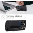 for iPhone 13 Pro Max Case, PU Leather Wallet Case Back with Elastic