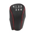 thumbnail image 1 of Unique Bargains Couvre-Pommeau de Levier de Vitesse pour Hyundai I10 I20 IX20 avec Points Rouges Couvre-Levier de Levier de Levier de Vitesse de Transmission, 1 of 8