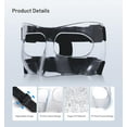 thumbnail image 3 of Nose Guard Face Shield Masks for Broken Nose, Football Basketball Soccer Sports Face Guard with 2 Upgraded Sets of Pads Suitable for Men and Women, 3 of 5