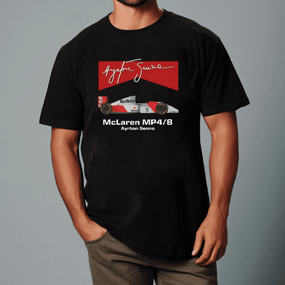 F1 Original Ayrton Senna Racing Legend 2nd Edition Fan Unisex T-shirt, for men & women, up to size 5XL