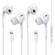 thumbnail image 1 of wonima11 2-Pack Wired Headphones for iPhone.Earbuds Built-in Microphone & Volume Control. Earphones Compatible with iPhone 14/13/12/11/XR/XS/X/8/7/SE/Pro/Pro Max., 1 of 1