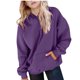 thumbnail image 2 of Sudadera deportiva informal de manga larga de color liso para niños, blusa de poliéster con capucha y mangas largas con insertos en los hombros., 2 of 6