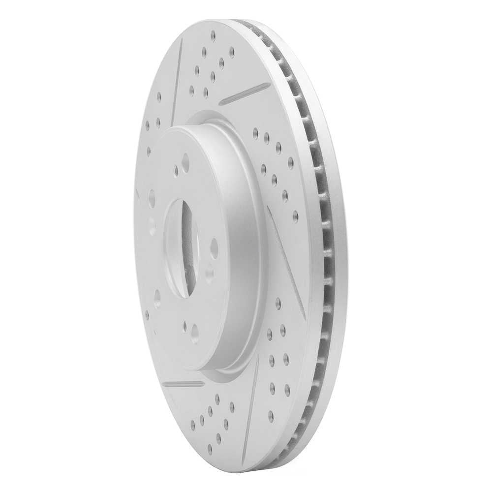 Dynamic Friction Company 830-59037L DFC Geoperformance Rotor - Drilled and Slotted