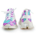 thumbnail image 4 of Watercolor Flower Walking Shoes for Men Woman Lightweight Tennis Fashion Elastic Sports Shoes Cushion Basketball Shoes, 4 of 7