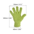 thumbnail image 2 of Uxcell Dusting Cleaning Gloves Microfiber Mittens, Green 2 Pairs, 2 of 5