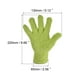 thumbnail image 2 of Guantes de limpieza de polvo Uxcell, mitones de microfibra, verdes, 2 pares, 2 of 5
