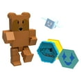 thumbnail image 2 of Simulador de enjambre de abejas: paquete de figuras de acción de oso pardo con estuche de abeja misteriosa y panal (5 figuras articuladas y artículos adicionales Serie 1), 2 of 4