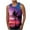 Purple/Multicolor, variant on VEKDONE Mens Tanks Tops Baseball Print Gym Plus Size Blouse Sleeveless Beach Vacation Tank Top Casual Outdoor Sports Cool T-shirt White XL